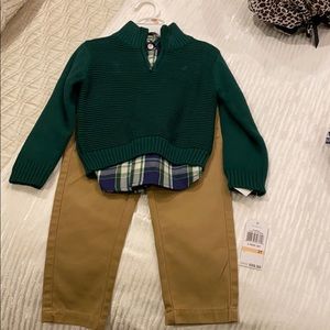 Nautica 3 piece set never worn - 2T